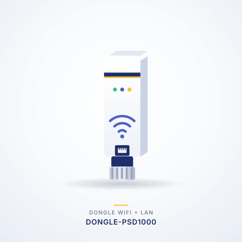 Dongle Livoltek PSD1000 WiFi + LAN pentru GT1, GT3, HP1, HP3 și iPower, paralel