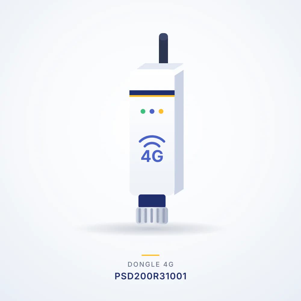 Dongle de monitorizare Livoltek PSD200-4G, conexiune celulară