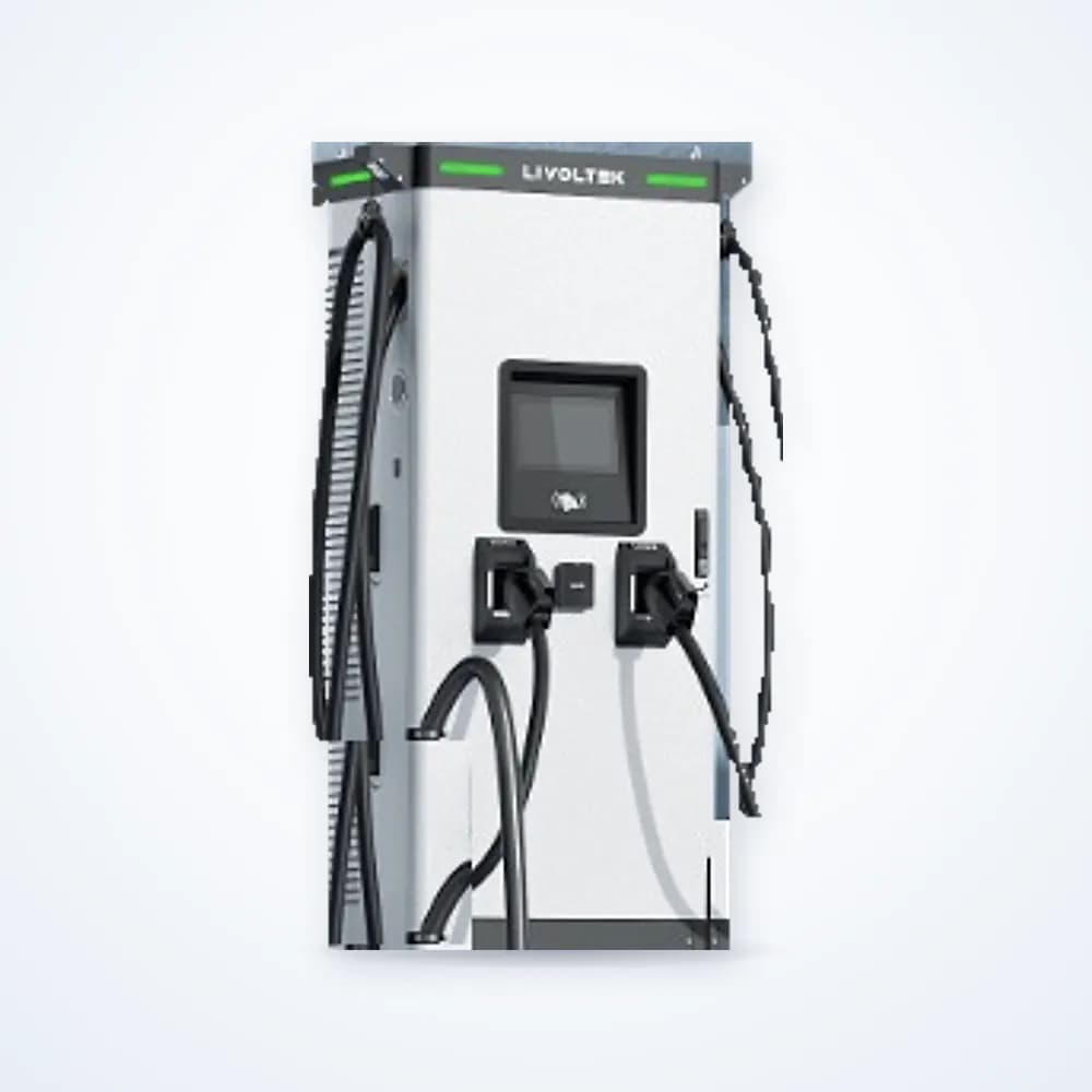 Stație de încărcare DC Livoltek MotionFast 60 kW + AC 22 kW, 2 × CCS2 300 A